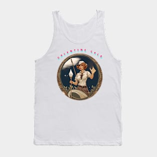 Galentines gal golfer Tank Top